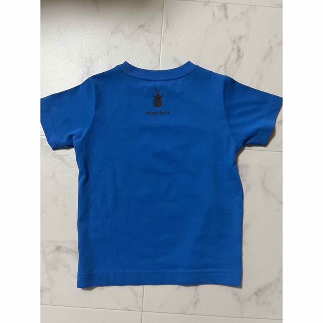 mont bell(モンベル)のモンベル　半袖Tシャツ　100 キッズ/ベビー/マタニティのキッズ服男の子用(90cm~)(Tシャツ/カットソー)の商品写真