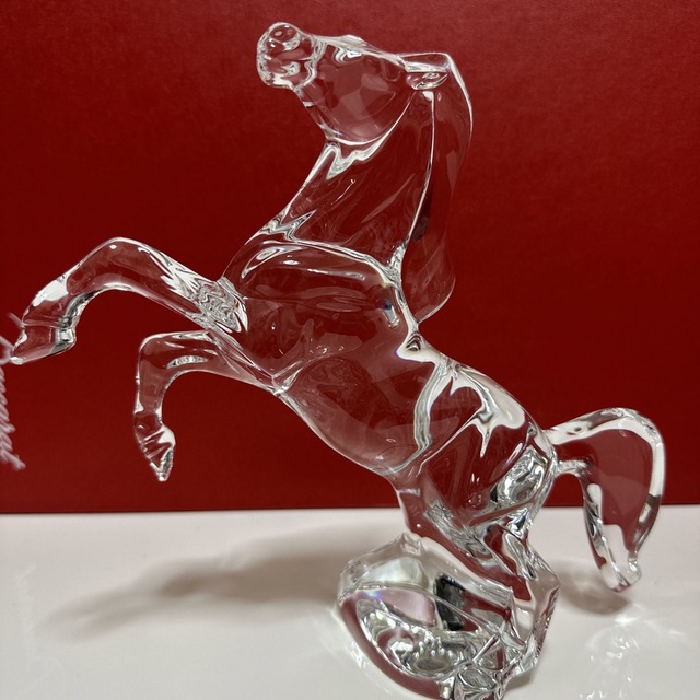 買い誠実 Baccarat - バカラ いななく馬 新品 置物 - alce-cde.com