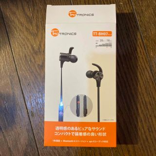 TAOTRONICS Bluetooth ワイヤレスイヤホン TT-BH07BK(ヘッドフォン/イヤフォン)