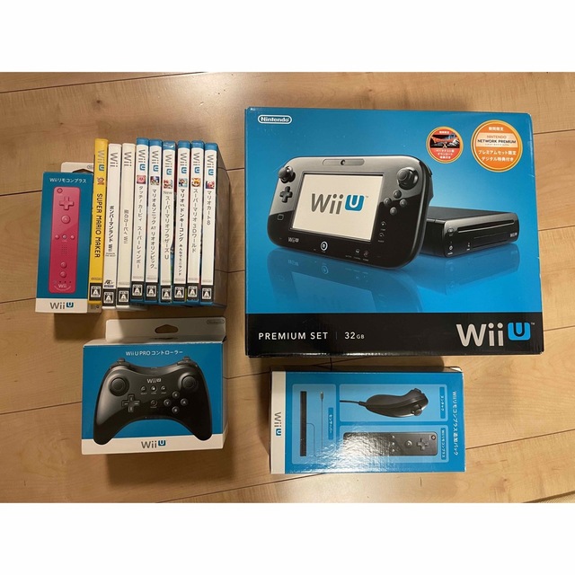 Nintendo Wii U WII U プレミアムセット KURO - 家庭用ゲーム機本体