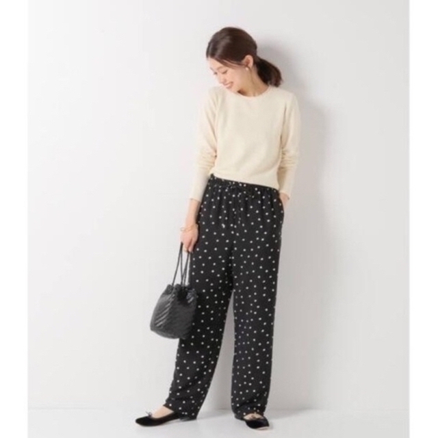 IENA ドットツイルイージーパンツ イエナ ドットパンツ 売り切れ必至