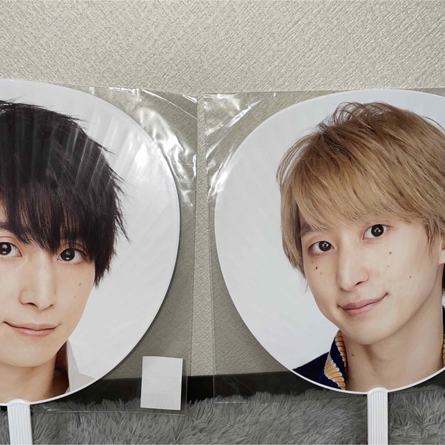 Johnny's(ジャニーズ)の佐久間大介　うちわ　写真 エンタメ/ホビーのタレントグッズ(アイドルグッズ)の商品写真