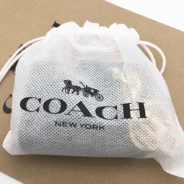 【COACH☆新品】ミニ ローグ バッグ チャーム！グリーン！小物入れ！希少！