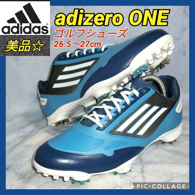 ☆送料無料☆【adizero ONE 】日本未発売カラー ブルー ゴルフシューズ |