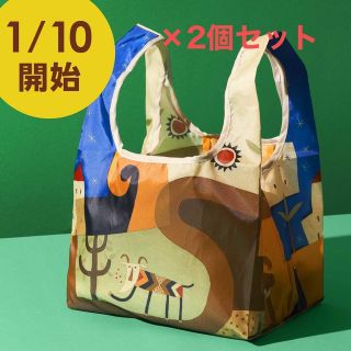 カルディ(KALDI)のカルディ　エコバッグ　2個セット(エコバッグ)