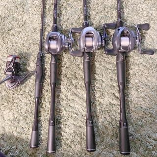 シマノ(SHIMANO)のバス釣り引退セット　ポイズンアドレナ　シマノ　アンタレス　バンタム22 (リール)