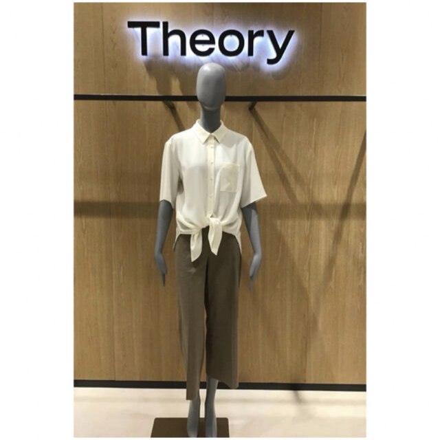 theory(セオリー)のTheory 20ss 五分袖ブラウス レディースのトップス(シャツ/ブラウス(半袖/袖なし))の商品写真