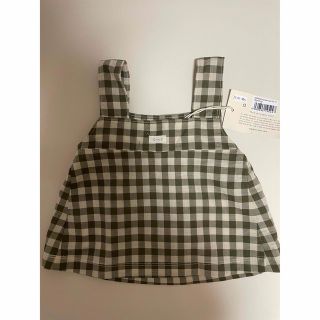 新品未使用 organic zoo オーガニックズー ギンガムチェックトップス