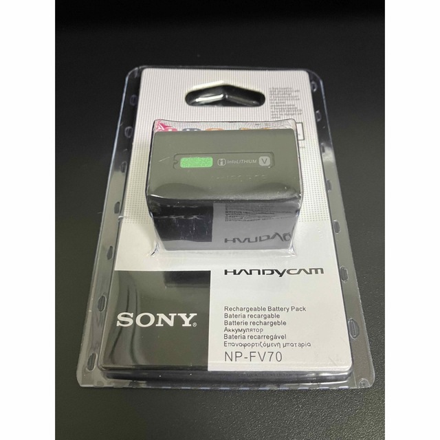 新品未使用品 SONY NP-FV70 純正バッテリー　七個SONY