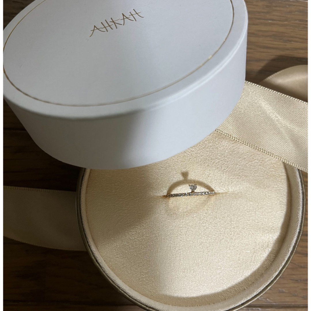 開梱 設置?無料 】 リング AHKAH ティナハート ネックレス AHKAH
