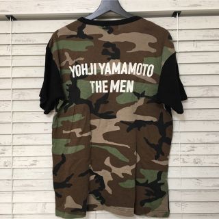 ヨウジヤマモトプールオム(Yohji Yamamoto POUR HOMME)のYohjiyamamoto POUR HOMME  10SS カモフラ ロゴ入り(Tシャツ/カットソー(半袖/袖なし))