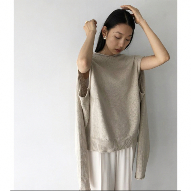 TODAYFUL(トゥデイフル)のtodayful  Sleeve Slit Knit レディースのトップス(ニット/セーター)の商品写真