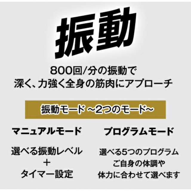 19800円　新品同様　スマートヴィータ　ブルブル振動マシーン　EMSダイエット スポーツ/アウトドアのトレーニング/エクササイズ(トレーニング用品)の商品写真