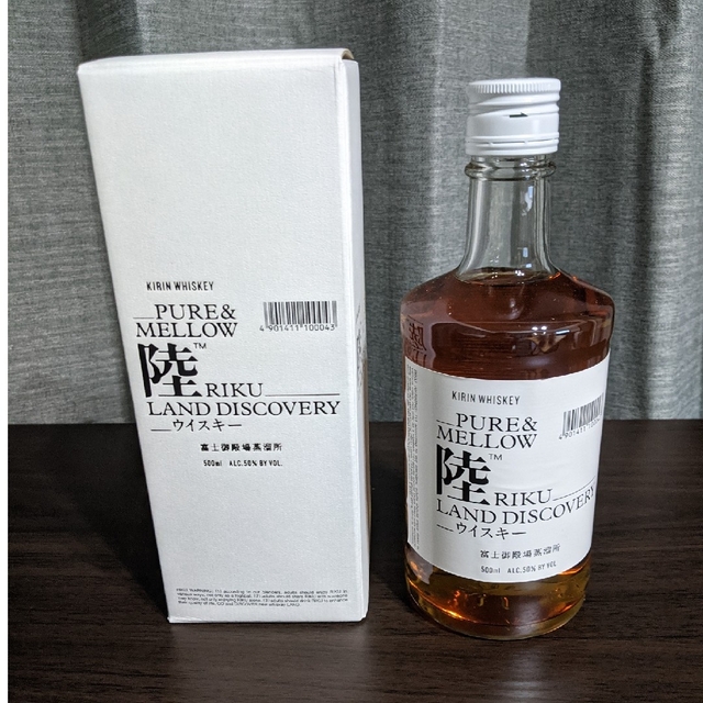 キリン ウイスキー 陸 旧ラベル PURE&MELLOW 4本の通販 by キリン ウイスキー 陸 旧ラベル PURE&MELLOW 4本の通販 by
