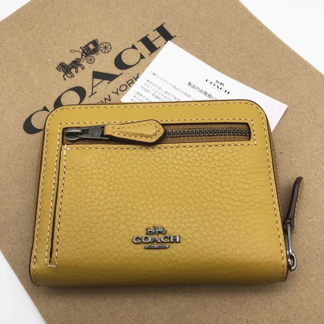 COACH - 【COACH X PEANUTS 】新品☆スヌーピー☆イエロー☆折り財布