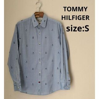 トミーヒルフィガー(TOMMY HILFIGER)のトミーヒルフィガー  TOMMY HILFIGER ダンガリーシャツ メンズ S(シャツ)