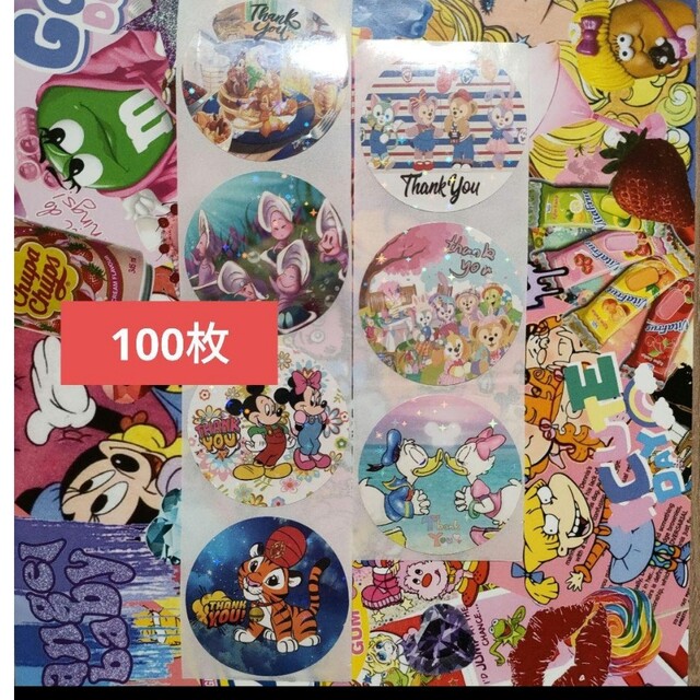 ディズニーロールシール☆おすそ分け エンタメ/ホビーのおもちゃ/ぬいぐるみ(キャラクターグッズ)の商品写真