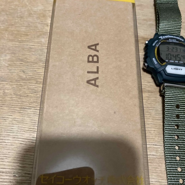 G-SHOCK(ジーショック)のデッドストック 97年製 ALBA アルバ トレイルマスター vintage メンズの時計(腕時計(アナログ))の商品写真