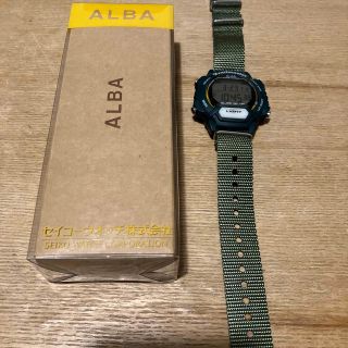 ジーショック(G-SHOCK)のデッドストック 97年製 ALBA アルバ トレイルマスター vintage(腕時計(アナログ))