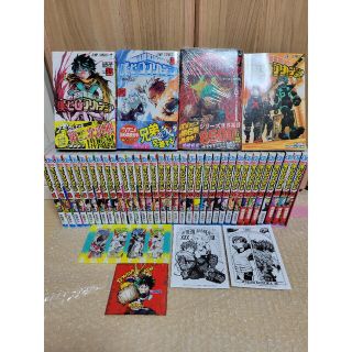 僕のヒーローアカデミア1~37巻　美品全巻&映画特典W　特典カード付き　新品2冊(全巻セット)