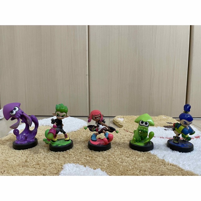 Splatoon スプラトゥーン2 amiibo アミーボ 5体セット-
