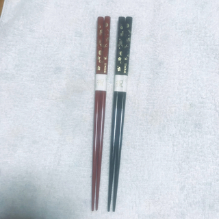 日本製　お箸2本セット(カトラリー/箸)