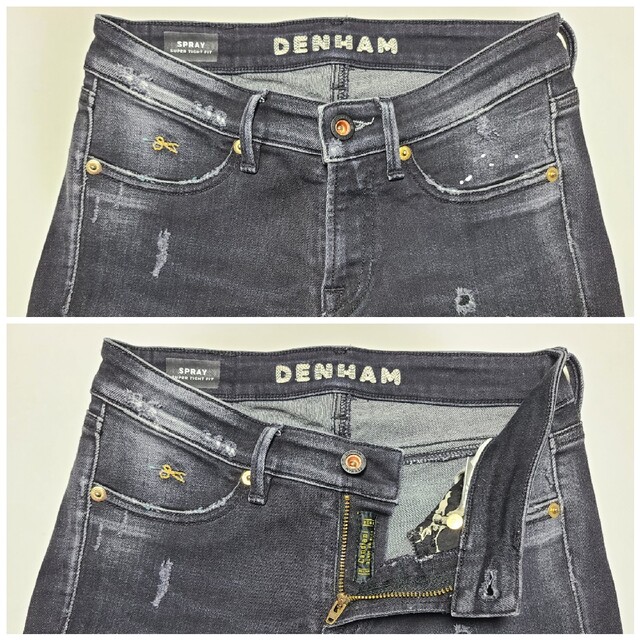 みつデンハムW24【美品】DENHAM　デンハム　Candiani製　SPRAY GRBI　W24