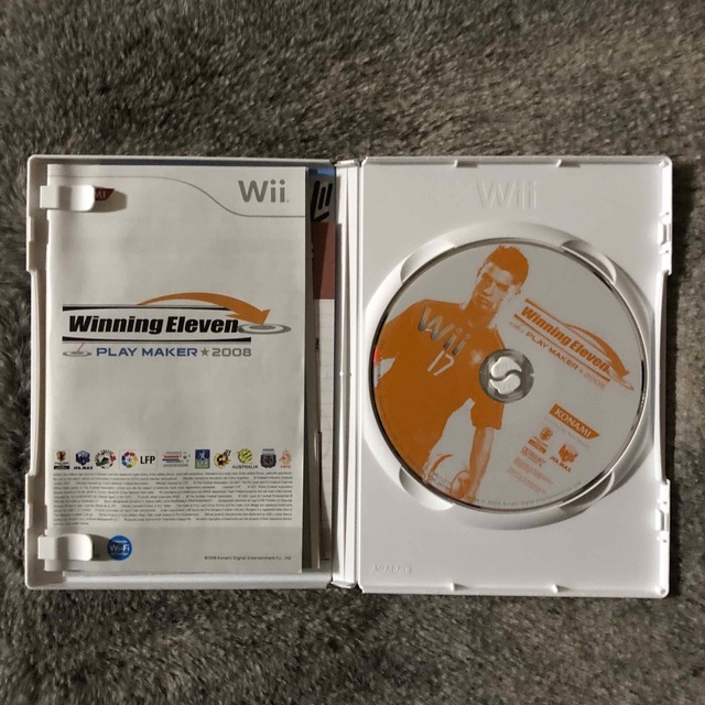 KONAMI(コナミ)のウイニングイレブン プレーメーカー 2008 Wii エンタメ/ホビーのゲームソフト/ゲーム機本体(家庭用ゲームソフト)の商品写真