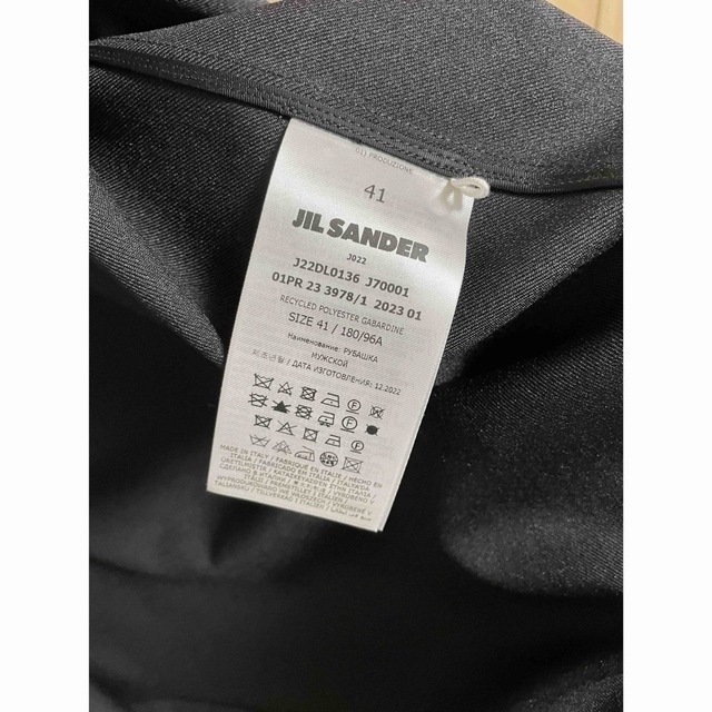 新作新品JIL SANDER ZIPシャツ ジルサンダー