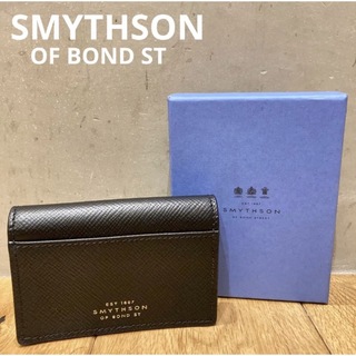 16156円モール 価格 公式 ラスト１【新品】Smythson MARA カードケース