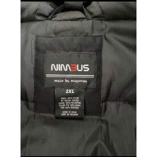 メンズダウンジャケット2XL 大きいサイズ ブラック 黒 アメリカ
