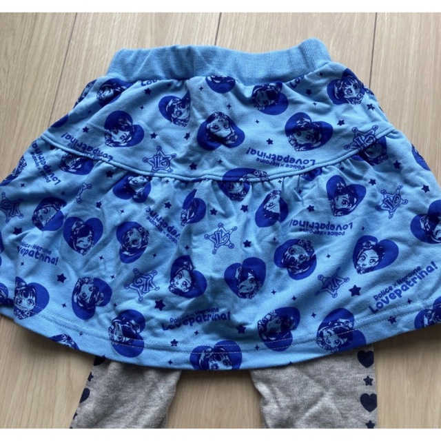 ラブパトリーナ　 レギンス付きスカート　スカートパンツ　100 キッズ/ベビー/マタニティのキッズ服女の子用(90cm~)(スカート)の商品写真