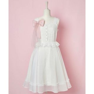 ジルバイジルスチュアート(JILL by JILLSTUART)の新品★mellfy memory★sugar swan laceワンピース(ロングワンピース/マキシワンピース)