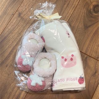 ジェラートピケ(gelato pique)のつくみ様専用☆ ジェラートピケ　抱っこ紐カバー　靴下　ギフト(靴下/タイツ)