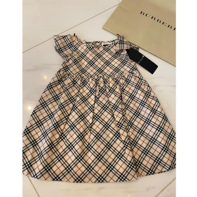 新品/特典付き 新品未使用 BURBERRY【バーバリー】 ワンピース 90