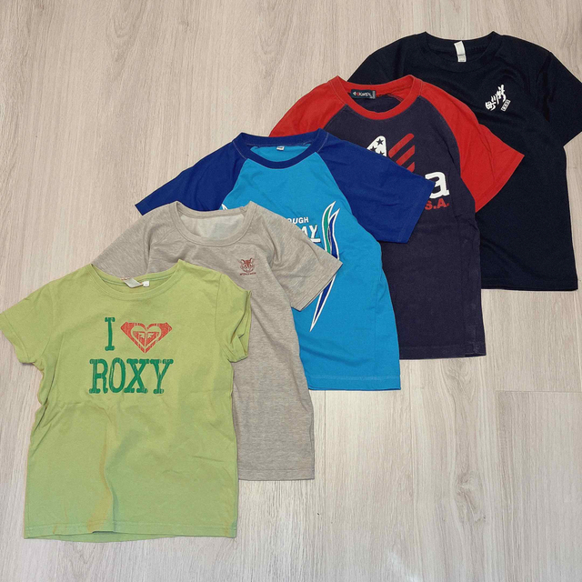 Kaepa(ケイパ)の男の子　140 Tシャツ　半袖　夏服　セット　まとめ売り　ROXY KAEPA キッズ/ベビー/マタニティのキッズ服男の子用(90cm~)(Tシャツ/カットソー)の商品写真