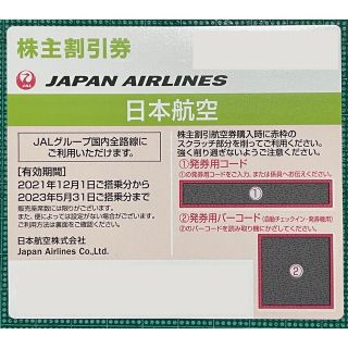 ジャル(ニホンコウクウ)(JAL(日本航空))のJAL 株主割引券 1枚(2023年5月31日まで有効) (その他)