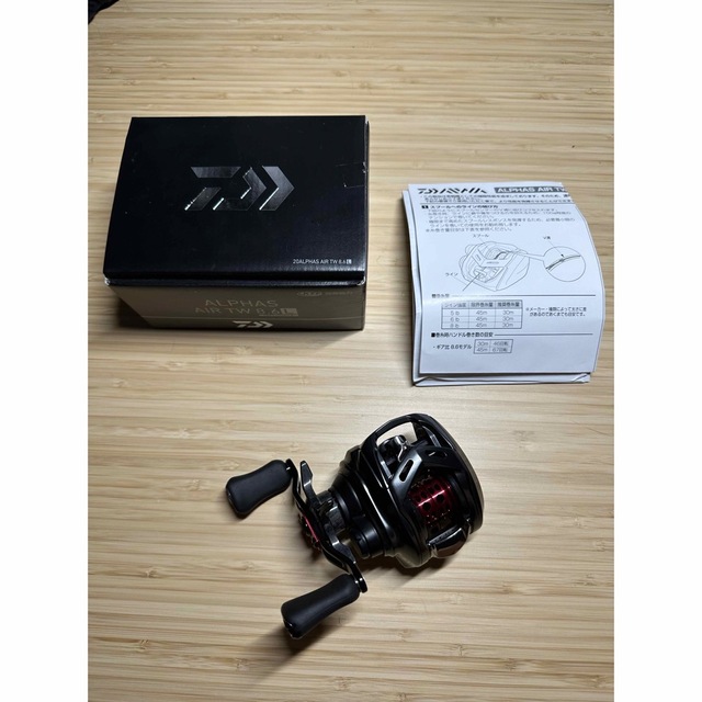 ダイワ アルファス AIR TW 8.6L 左巻き ダイワ アルファス AIR TW 8.6L 左巻き