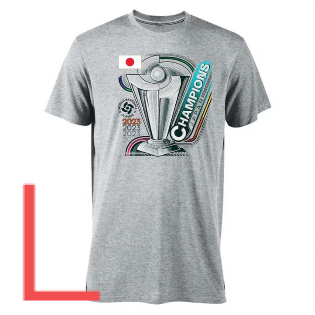 WBC2023 優勝記念Tシャツ L 正規品販売! ahq.com.mx