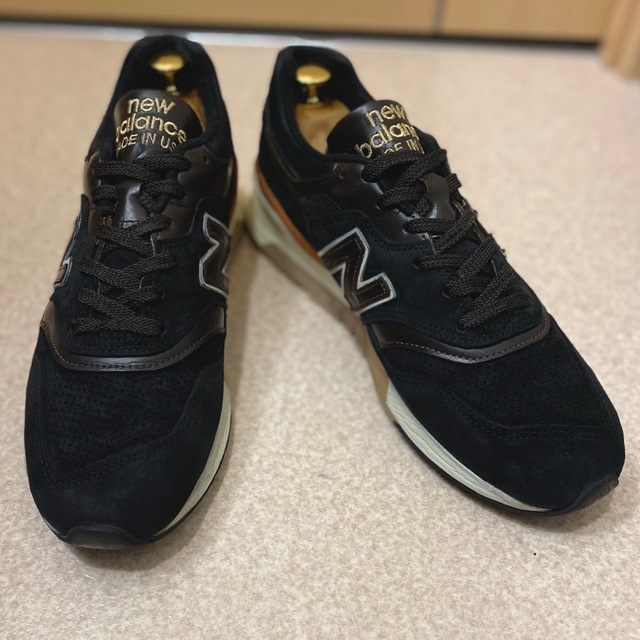 NEW BALANCE(ニューバランス) USA製 997 ブラック　27.5㎝