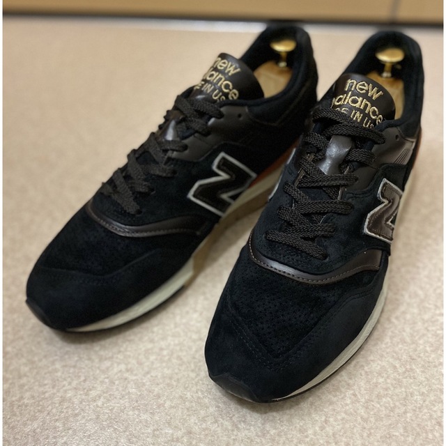 NEW BALANCE(ニューバランス) USA製 997 ブラック　27.5㎝