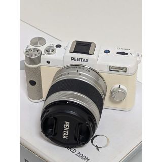 ペンタックス(PENTAX)の【中古カメラ】PENTAX Q 本体+レンズ+付属品(ミラーレス一眼)