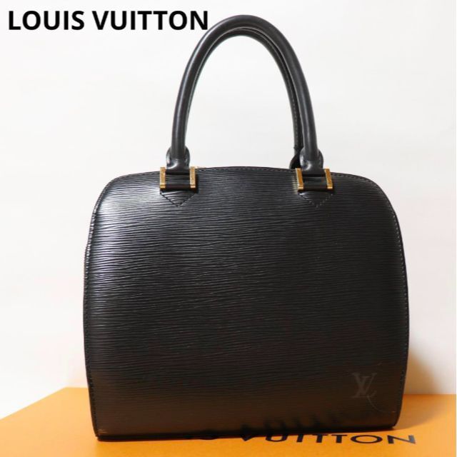 LOUIS VUITTON(ルイヴィトン)の美品 ルイ ヴィトン エピ ポンヌフ ハンドバッグ M52052 黒 レディースのバッグ(ハンドバッグ)の商品写真