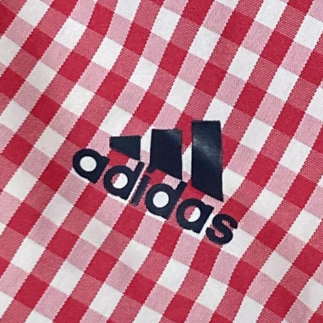 【GOLFウェア】adidas セットアップ 上下セット 帽子 収納袋 ピンク