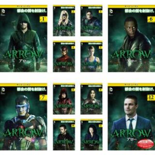 [114584-157]ARROW アロー サード シーズン3(12枚セット)第1話〜第23話 最終【全巻セット 洋画 中古 DVD】ケース無:: レンタル落ち(TVドラマ)