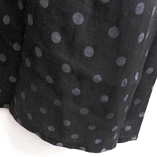 JOURNAL STANDARD(ジャーナルスタンダード)の美品 ジャーナルスタンダード✨水玉 ドット柄 リネン100％ ロングスカート レディースのスカート(ロングスカート)の商品写真