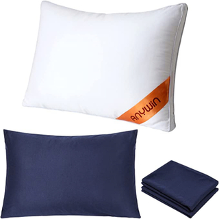 ✨ホテル仕様✨Anywin 枕 カバー２枚付き 高反発枕 安眠 快眠 丸洗い可能(枕)