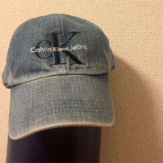 カルバンクライン(Calvin Klein)のCK カルバンクライン　デニム　キャップ(キャップ)