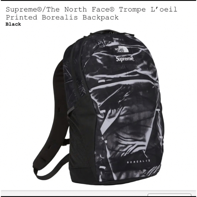 supreme x THE NORTH FACE backpack