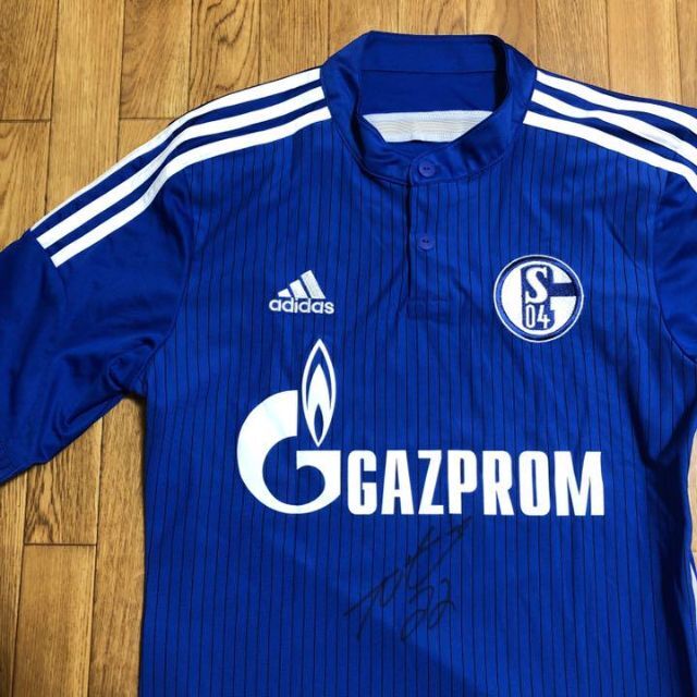 adidas Schalke 14-16 Home 内田篤人 直筆サイン入り